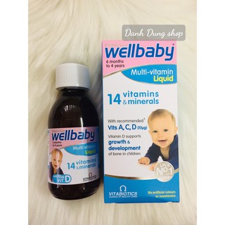 Vitamin tổng hợp Wellbaby cho bé từ 6 tháng 150ml