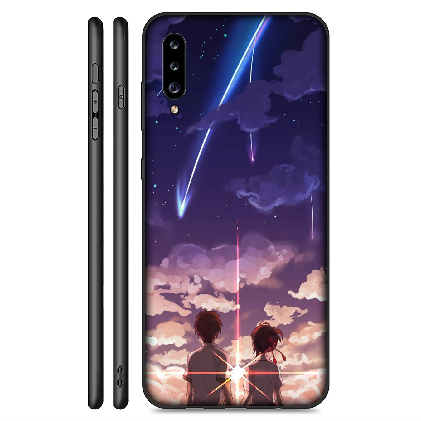 Samsung Galaxy A9 A8 A7 A6 Plus J8 2018 + A21S A70 M20 A6+ A8+ 6Plus Casing Soft Silicone Kiminonawa Your Name anime Phone Case