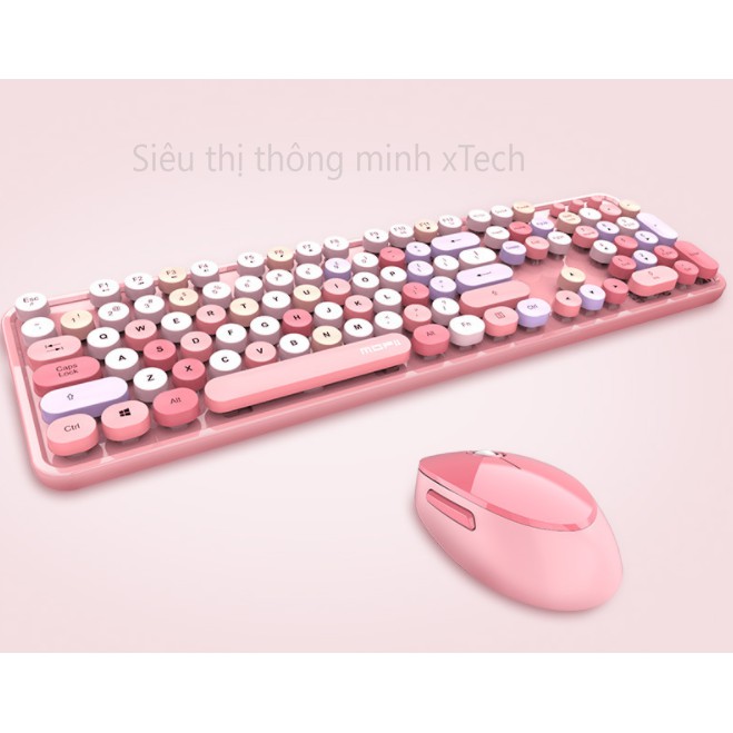 Combo bàn phím chuột không dây MOFii Sweet chính hãng có sẵng | BigBuy360 - bigbuy360.vn