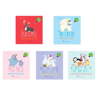 Sách Song ngữ Anh Việt - The Sweet Books – Bộ Sách Ngọt Ngào (Bộ 5 Cuốn) Gigabook