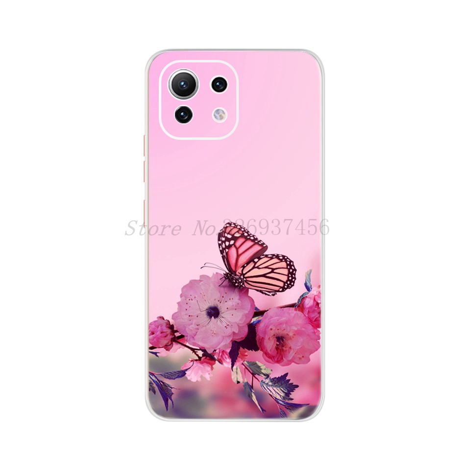 Ốp Điện Thoại Mềm Viền Khung Cho Xiaomi Mi 11 Lite 5G Mi11 Lite 4G 5G Funda Coque Xiomi 11 Lite NE 5G