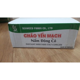 Thùng cháo yến mạch- nấm đông cô/30 gói
