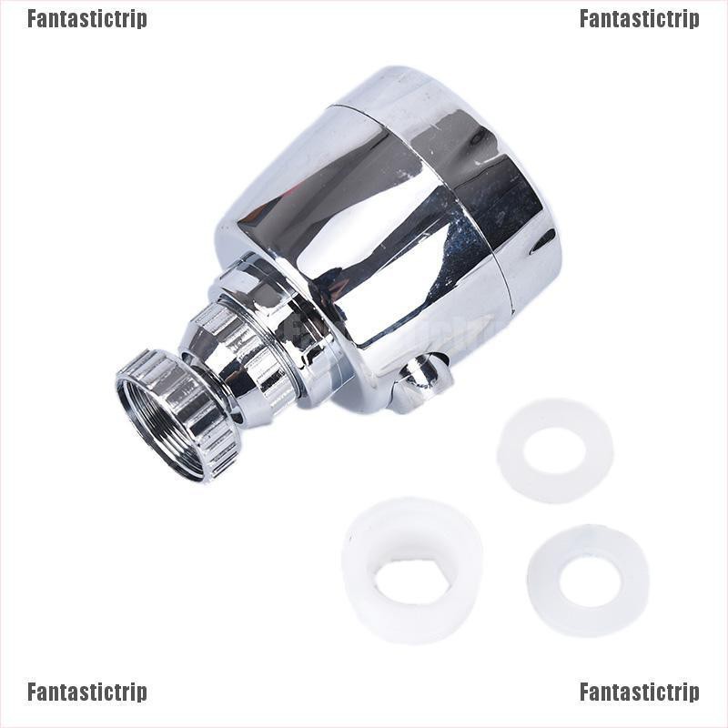 Fantastictrip Kitchen Faucet Stainless Steel Splash-proof Universal  Shower Water Rotatable
