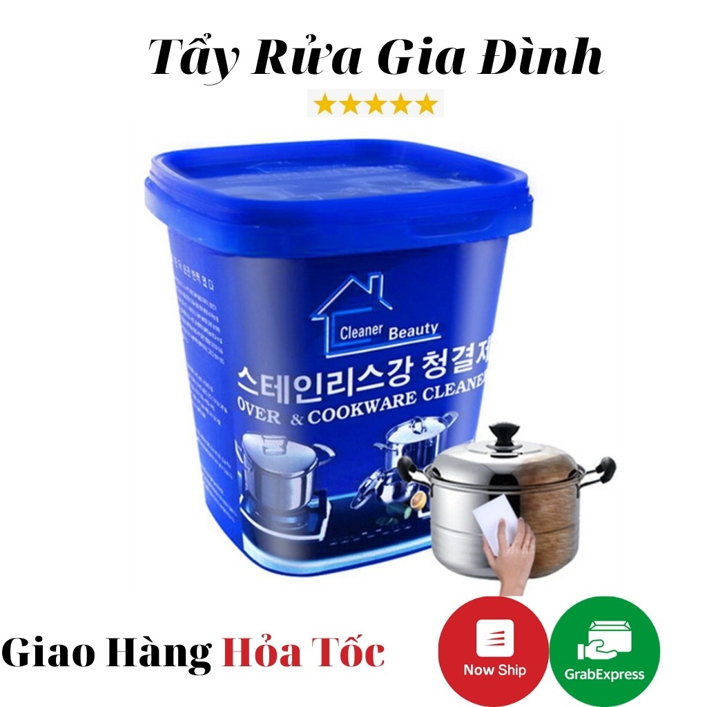 Kem Tẩy Rửa Xoong Nồi Đa Năng Công Nghệ Hàn Quốc ,Đánh Bay Các Vết Bẩn Cứng Đầu Nhất