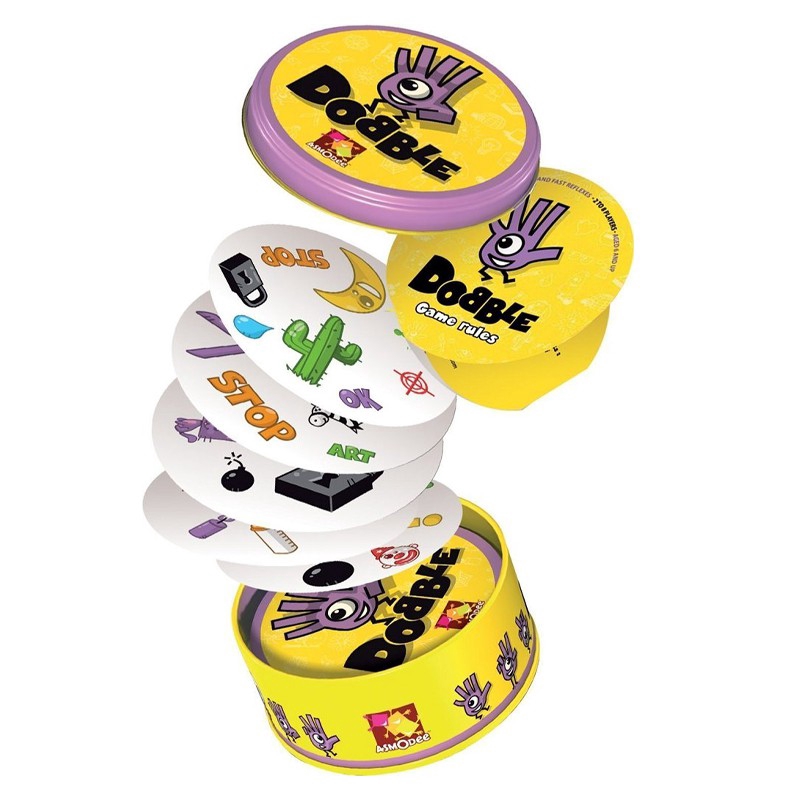 Trò chơi thẻ bài Asmodee Dobble Spot it thú vị