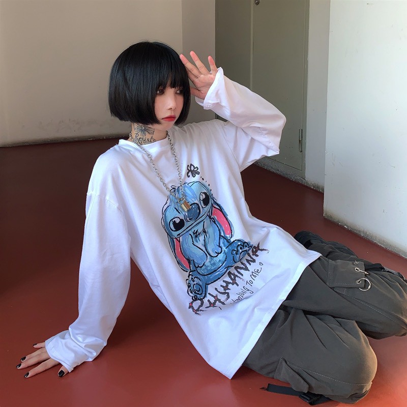 Áo thun tay dài form rộng NEKO.SG. Áo thun Streetwear SWT20 | BigBuy360 - bigbuy360.vn