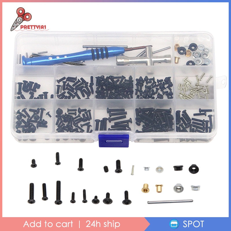 Bộ Dụng Cụ Sửa Chữa Đa Năng 316 Trong 1 Cho Xe Đồ Chơi Wltoys 1 / 14 144001 Xe Hơi Điều Khiển Từ Xa Chất Lượng Cao