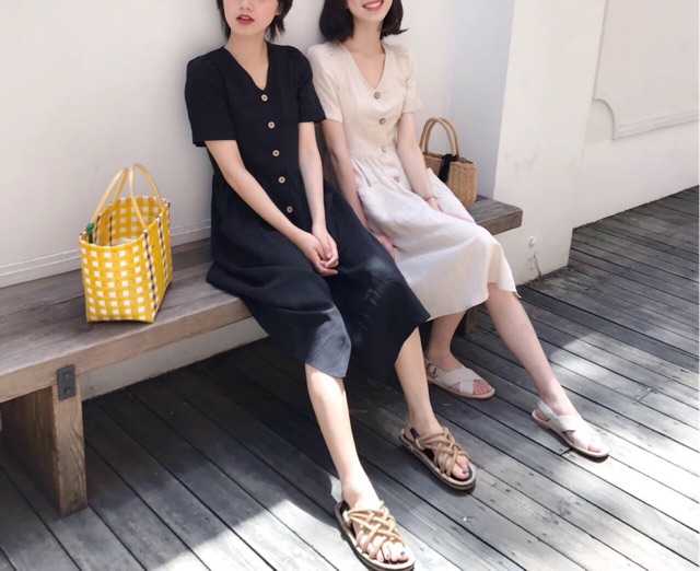 VÁY VITAGE KHUY GỖ