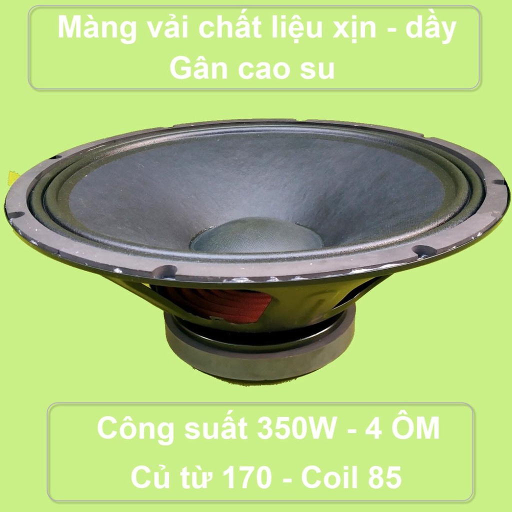 Bass 4 tấc chuyên loa kéo loại xịn công suất khủng 350W – 700W trở kháng 4 ôm Bass đánh cực mạnh Củ từ 170 – Coil 85