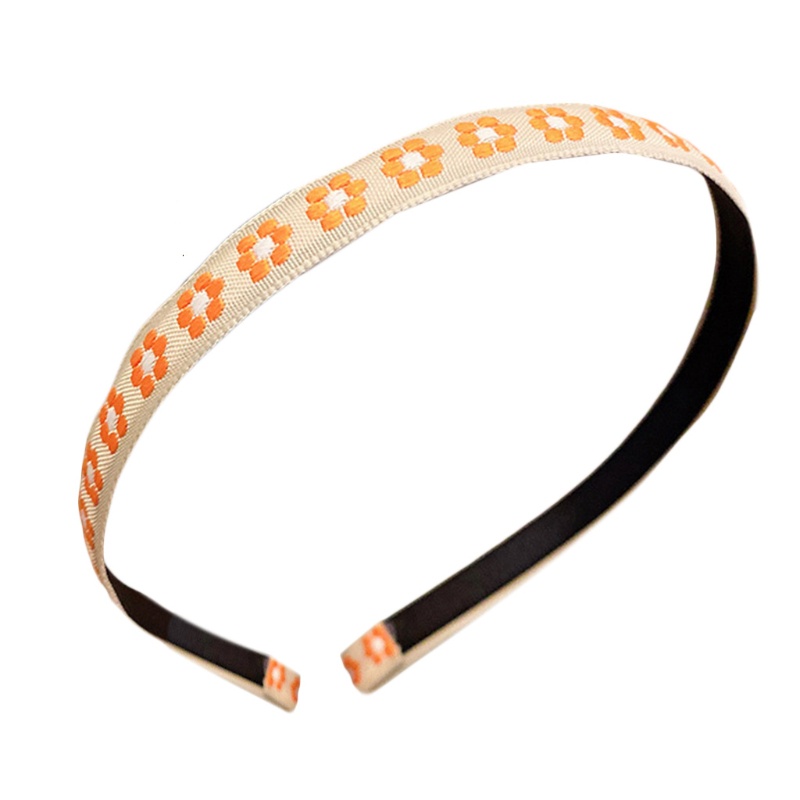 Băng Đô Cài Tóc Thêu Hoa Phong Cách Cổ Điển Dành Cho Nữ