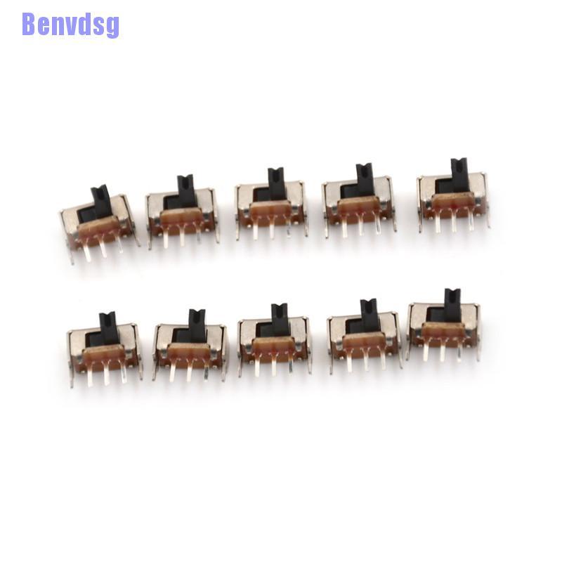 Benvdsg&gt; 10pcs/set SK12D07 Right Angle Slide Switch Power Switch 3P SPDT 2mm Pitch10pcs