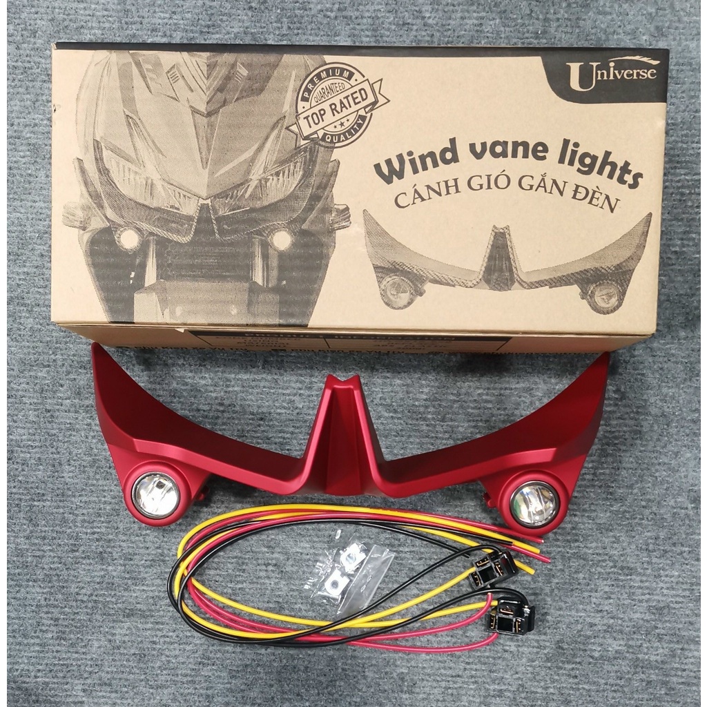 CÁNH GIÓ TRƯỚC WINNER X  KÈM ĐÈN PHỤ MINI