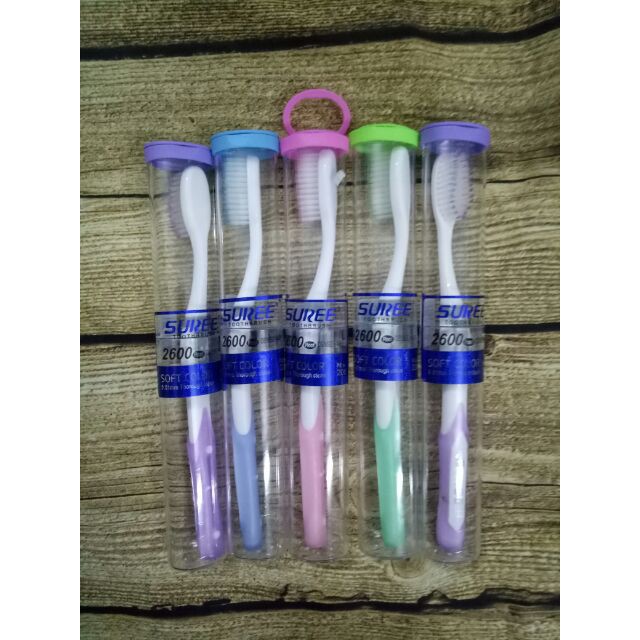 [Sale70%] Bàn chải đánh rặng cộng hộp đựng cao cấp ,tiện cho du lịch