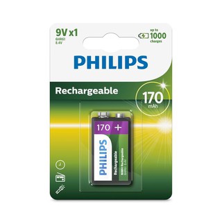 Pin sạc 9v philips 170mah 9vb1a17