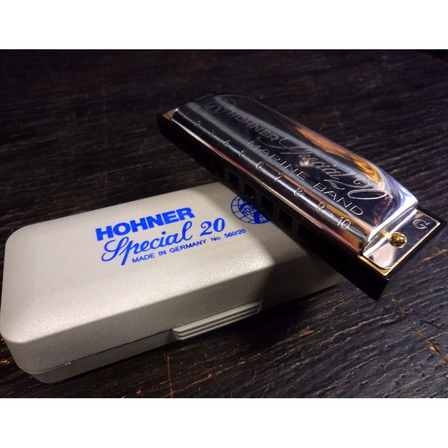 Kèn harmonica Hohner Diatonic Special 20 ( Full Tone, Key A, Bb, C, D ,E, F, G ) Nhập Khẩu Đức - Phân phối Sol.G