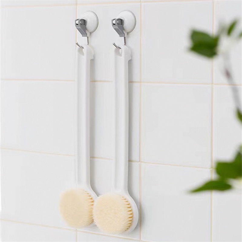 Bàn Chải Chà Lưng Cán Dài Lông Mềm Tiện Dụng