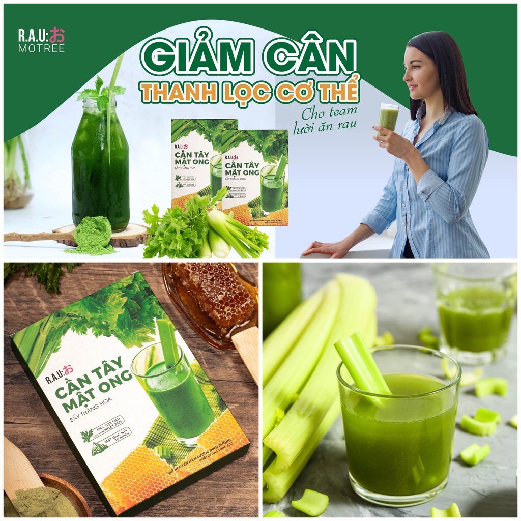 [CHÍNH HÃNG] Cần Tây Mật Ong Motree, Giảm Cân, Hết Mụn, Sáng Da, Đẹp Dáng, Đào Thải Mỡ Thừa, Thanh Lọc Cơ Thể | BigBuy360 - bigbuy360.vn