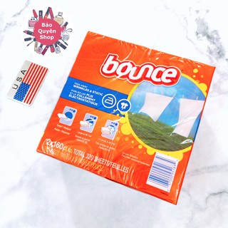 Lốc Giấy thơm quần áo Bounce Outdoor Fresh - 320 tờ