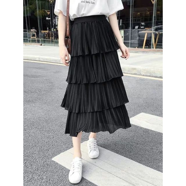 chân váy tầng dài xinh xắn