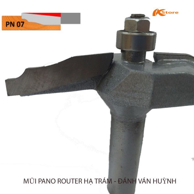 MŨI PHAY VÁN HUỲNH CỬA PN07 - MŨI PANO ROUTER HẠ TRÁM - ĐÁNH VÁN HUỲNH