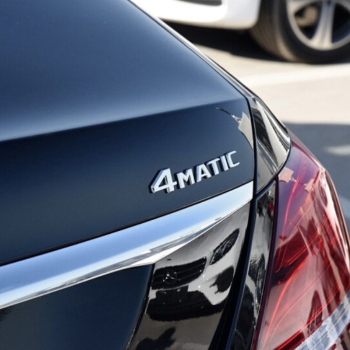 Sản phẩm Sản phẩm Tem, Decal logo inox 3D chữ nổi 4 MATIC cao cấp dán xe đuôi hơi/ ô tô: Mã sản phẩm G30209 .