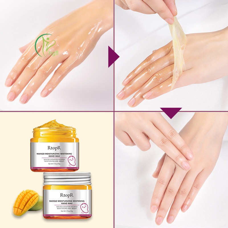 hgFl Mangoes Exfoliating Membrane Anti-Aging Moisturizing Hand Cream Repair Calluses Film Hand Skin Cream