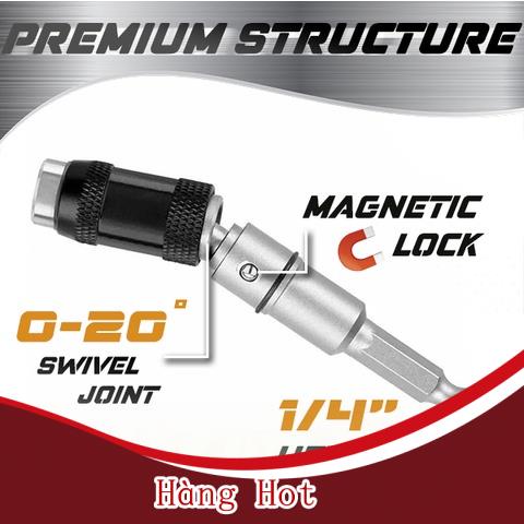 Giá đỡ mũi khoan từ tính lục giác 1/4" tiện dụng