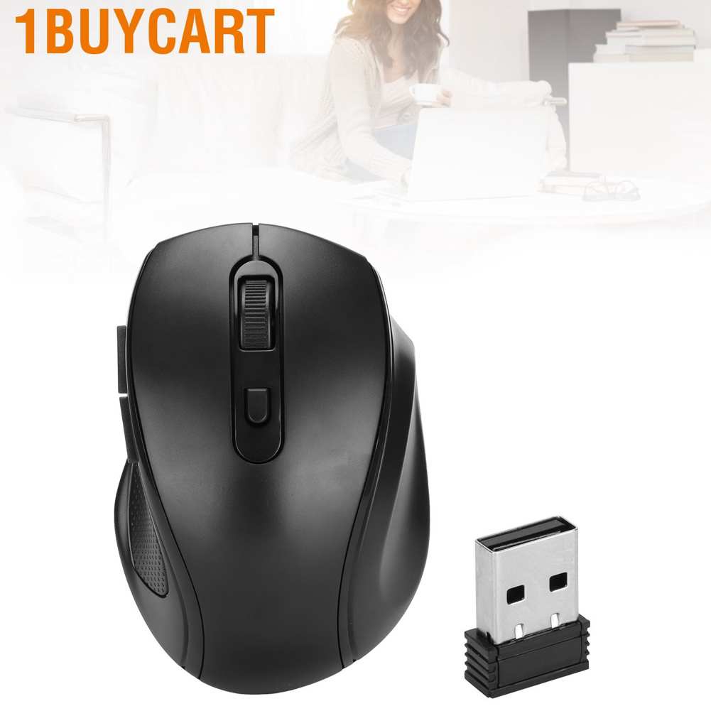 Chuột không dây thông minh 2.4g với đầu nhận usb cho máy tính bàn