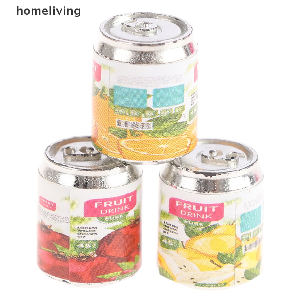 Set 4 Bình Nước Mini Tỉ Lệ 1 / 12 Dễ Thương Cho Bé Chơi Đồ Hàng