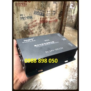 Bộ đổi nguồn 24V xuống 12V-60A loại tốt
