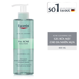 Gel rửa mặt Eucerin Acne-Oil Control Pro Acne Solution Cleasing Gel