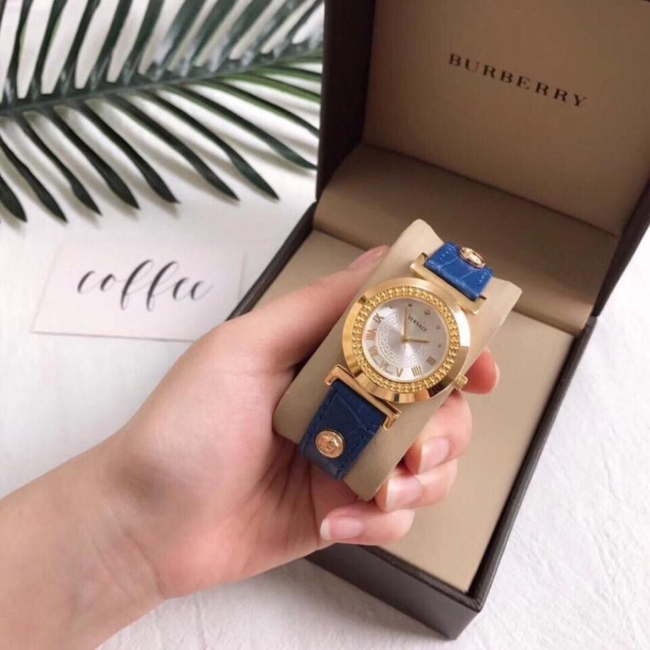 (Versace) Đồng hồ nữ Versace dây da mã Vs1893 tinh tế sang trọng lôi cuốn - Đồng hồ nữ MTP Store