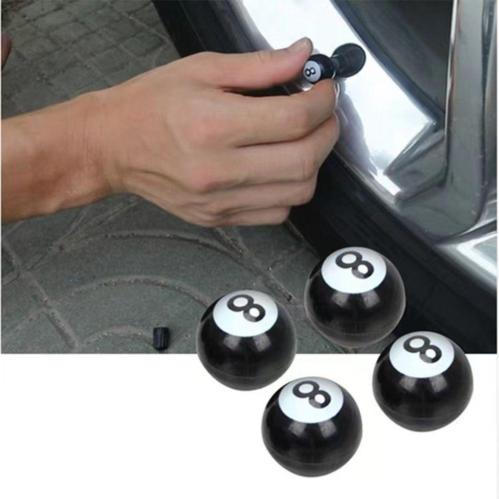 Nắp Van Bánh Xe Hơi / Xe Tải / Hồ Bơi / Bi-Da 8 Bi Chống Bụi Thông Dụng