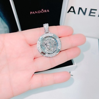 mặt dây chuyền mặt vercas mạ bạch kim