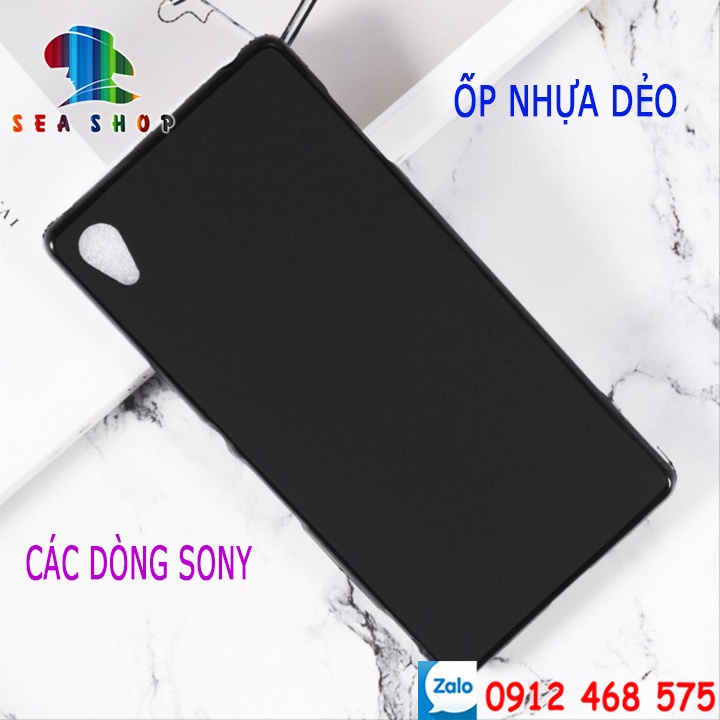 Ốp lưng Sony X Performance, XA Ultra, XA, XZ Preimum, C6 Nhựa dẻo -Chống sốc - Silicon-Chống trơn trượt - Kính cường lực