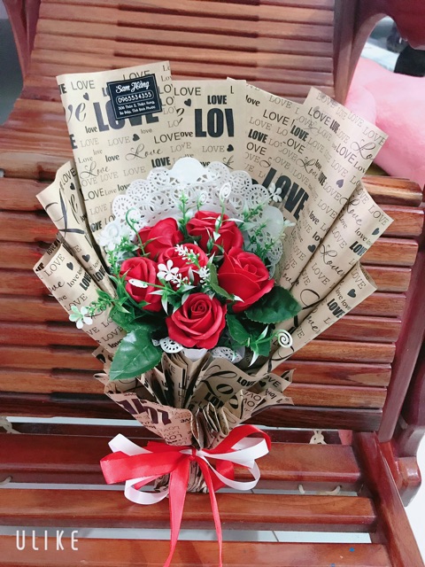 Bó hoa sáp thơm cao cấp