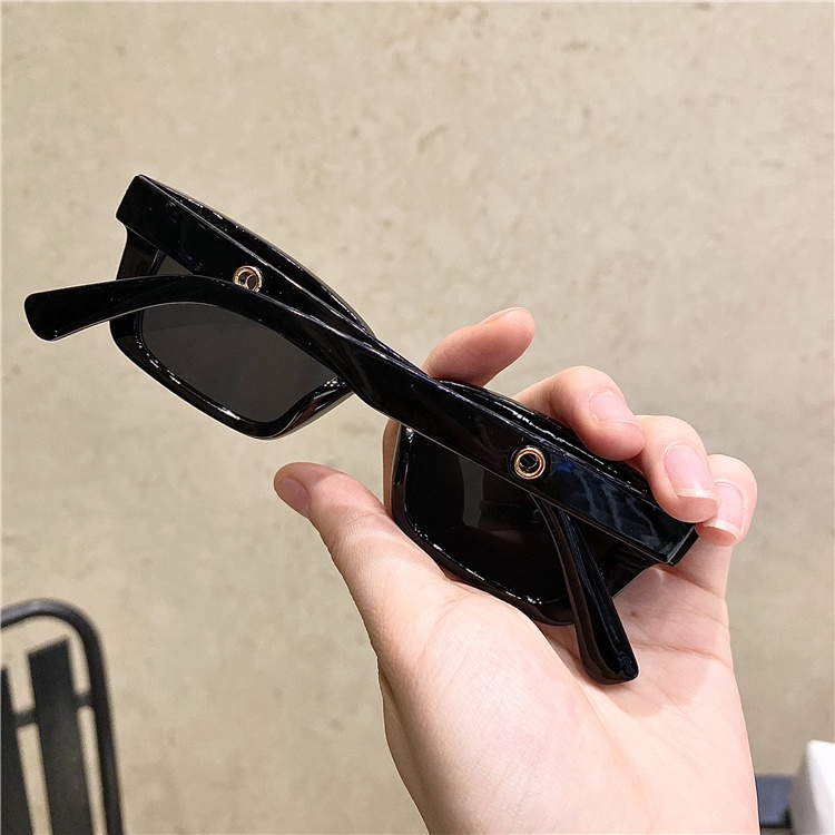 Kính Râm Chống Nắng Màu Đen Thời Trang Mùa Hè Dành Cho Nam Và Nữ