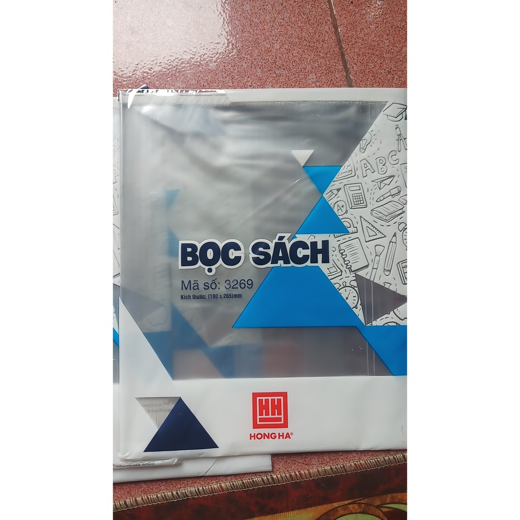 10 tờ bọc Sách giáo khoa lớp 1 mới Hồng hà