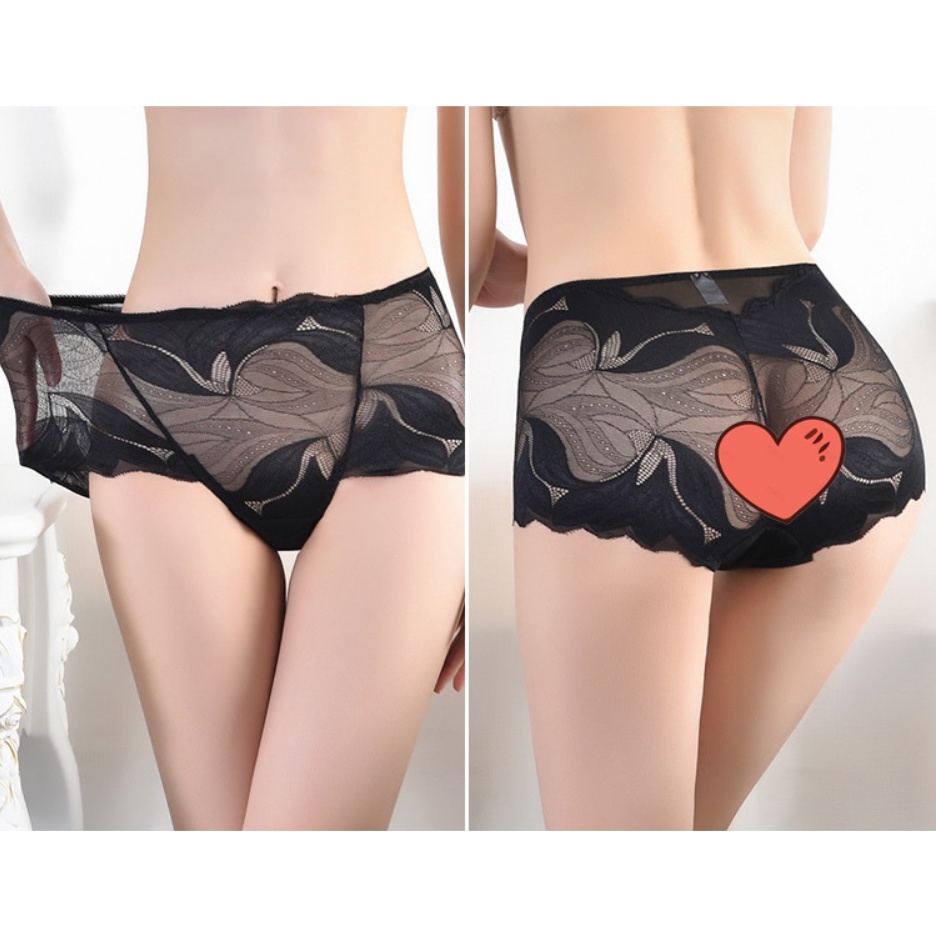 Quần lót nữ sexy ren hoa cao cấp, trẻ trung, thoải mái, thoát mát (MS 03055) Anna Shop