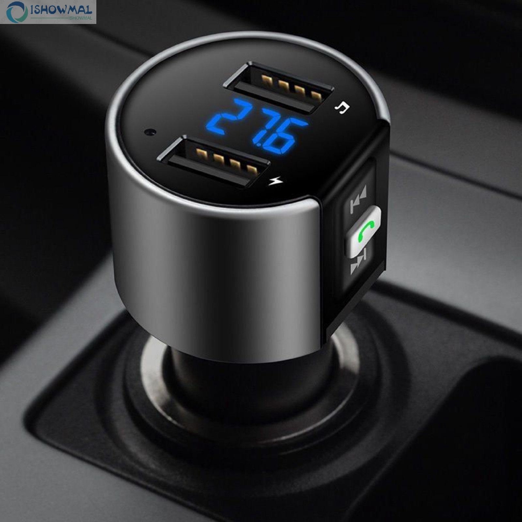 Bộ phát radio FM MP3 USB bluetooth trên xe hơi tiện dụng