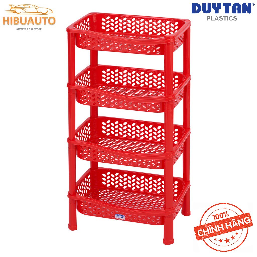 Kệ Nhựa Lỡ 4 Ngăn Cao Cấp Duy Tân (45 x 31 x 81 cm) No.693/4 | BigBuy360 - bigbuy360.vn