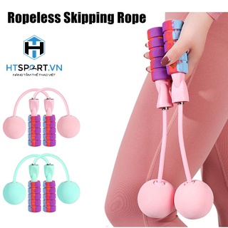 Dây Nhảy Đàn Hồi Không Dây Có Bóng, Dây Nhảy Không Tiếng Ồn, Chống Trượt Hỗ Trợ Giảm Cân, Luyện Thể Lực