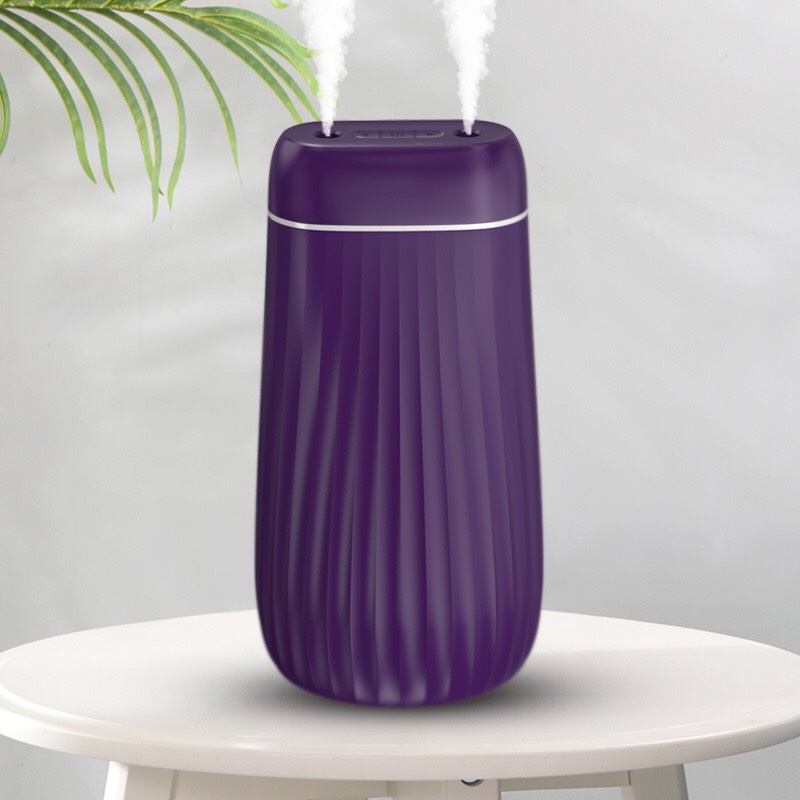 Máy phun sương tạo hơi ẩm bình đựng 1000ml có hai vòi phun kép sử dụng công nghệ siêu âm khuếch tán tinh dầu thơm phòng