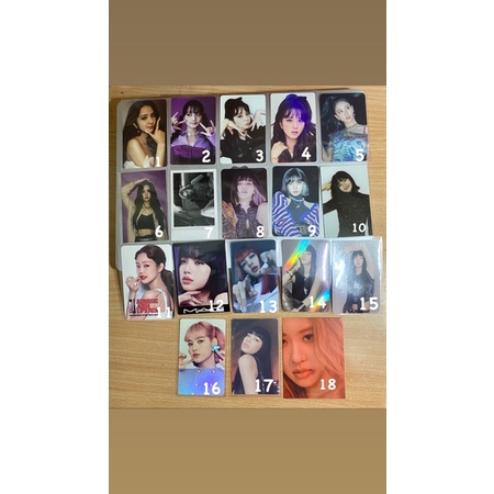 Tổng hợp card BLACKPINK
