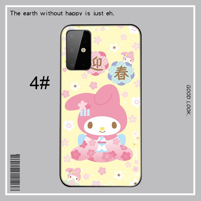 Samsung Galaxy S10 S9 S8 Plus S6 S7 Edge S10+ S9+ S8+ Casing phone Soft Case Melody Cartoon