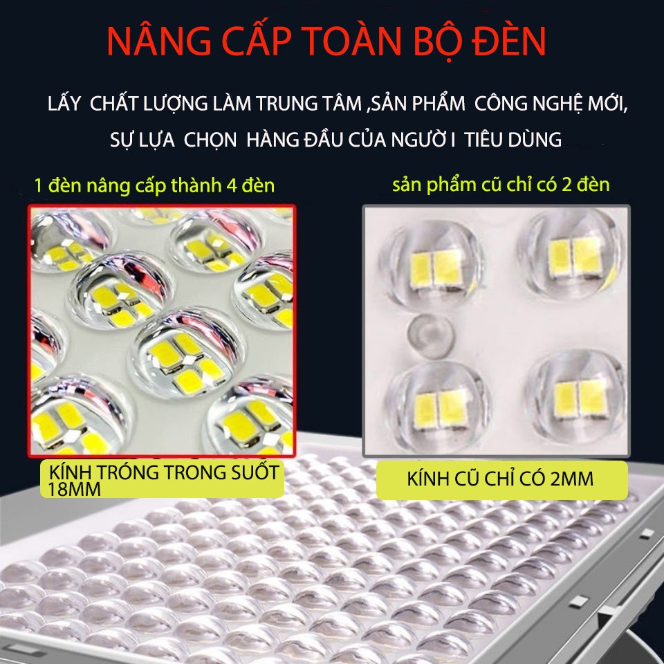 Đèn led pha năng lượng mặt trời 800W