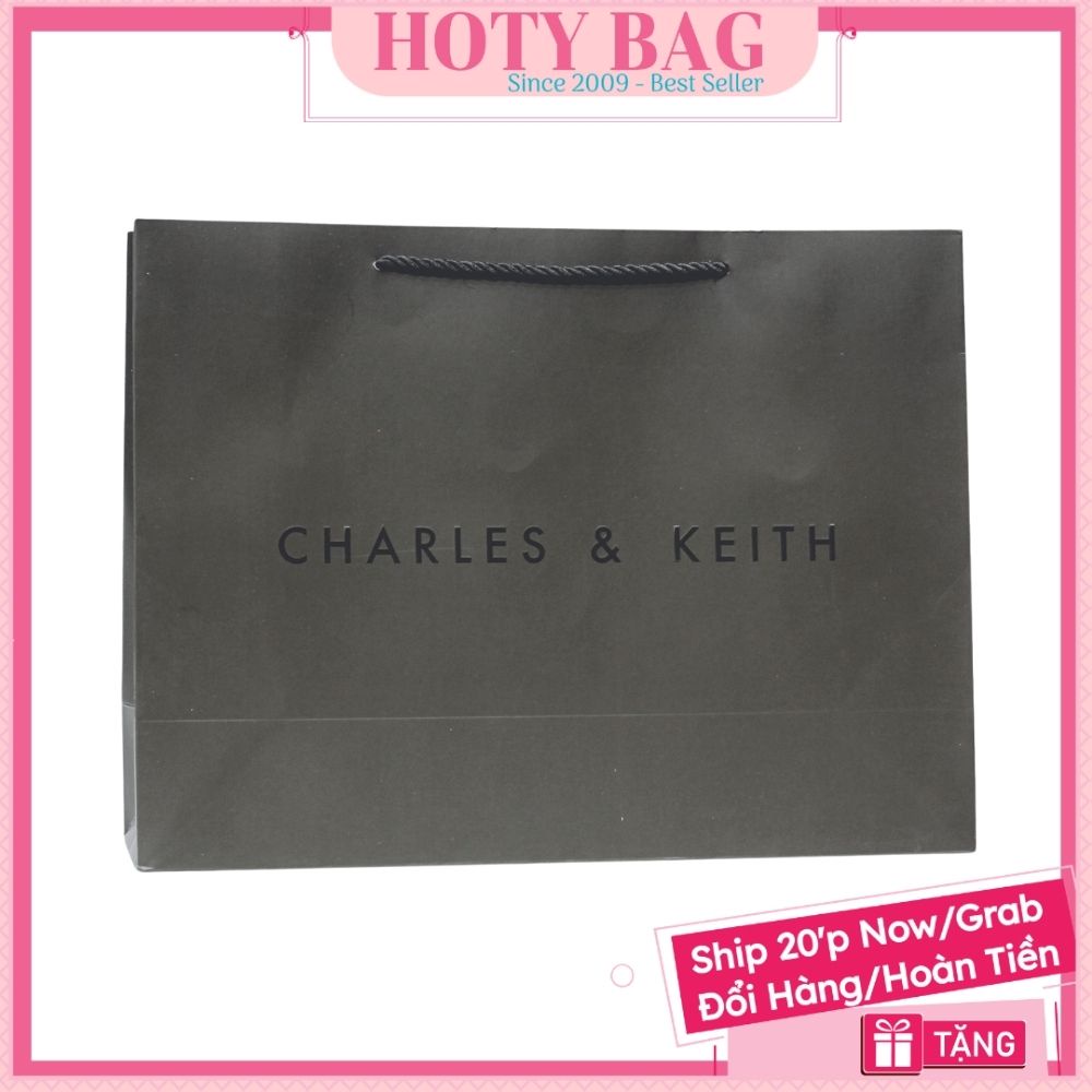 Túi Giấy Charles &amp; Keith, Túi Giấy C&amp;K, Túi Cnk hàng có sẵn.