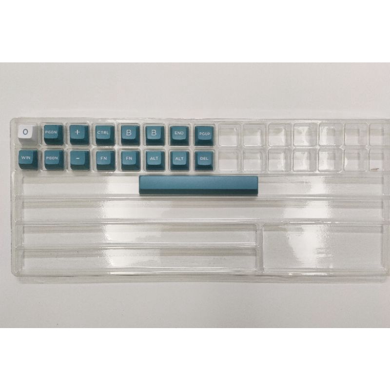 Bộ keycap FSA Aqua Green PBT Double shot cho bàn phím cơ