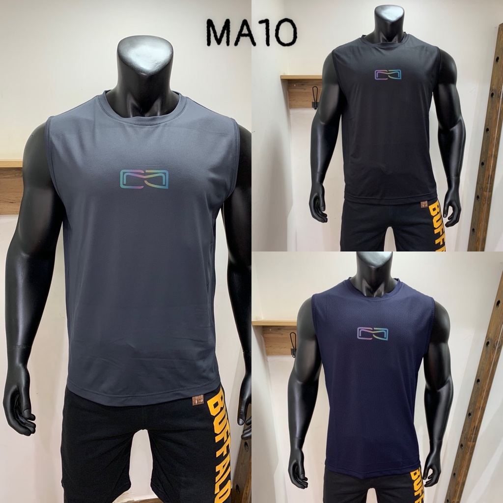 Áo sát nách thể thao BIGSIZE unisex - Logo CMJ phản quang 7 màu MA10