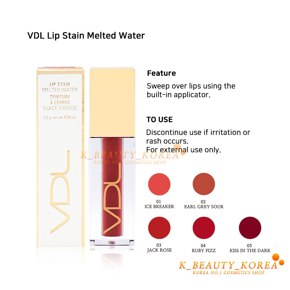 VDL (Hàng Mới Về) Son Môi Dạng Lỏng 1.5g Chất Lượng Cao | BigBuy360 - bigbuy360.vn